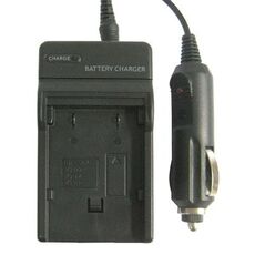Caricabatteria per fotocamera digitale per JVC V707 / V714 / V733 (nero)