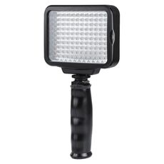 LED-5009 120 LED Video Light con fogli morbidi e filtri gialli e 7,4 V 4400mAh Sony NP-F770 / 750 Li-Ion Batteria per fotocamera / videocamera video (Nero)