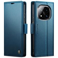 Per Redmi Note 14 Pro 4G CaseMe 023 Butterfly Buckle Litchi Texture RFID Anti-furto Custodia in pelle per telefono (blu)