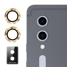 Per Samsung Galaxy Tab S10+ / S10 Ultra ENKAY 9H Pellicola in vetro temperato in lega di alluminio per obiettivo posteriore (oro)