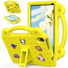 Per Urao Jeazans OC101 / C107 Android 2024 Custodia per tablet antiurto in EVA con supporto per bambini (giallo)