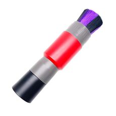 Spazzola morbida da 32 mm + connettore da 35 mm per aspirapolvere, set di accessori di ricambio per spazzola morbida anti-aloni
