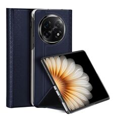 Per OPPO Find N5 DUX DUCIS Bril Series PU + TPU Custodia per telefono (blu)