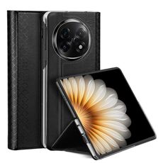 Per OPPO Find N5 DUX DUCIS Bril Series PU + TPU Custodia per telefono (nero)