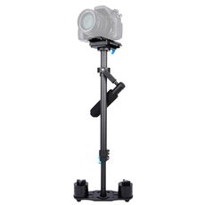 Stabilizzatore portatile in fibra di carbonio PULUZ 38,5-61 cm per videocamere digitali DSLR e DV, intervallo di carico: 0,5-3 kg (nero)