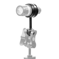 PULUZ Light Diving Morsetto in lega di alluminio Adattatore per montaggio a testa a sfera Clip fissa per luce stroboscopica subacquea