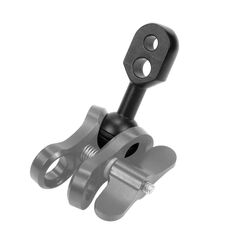 Adattatore per testa a sfera con morsetto in lega di alluminio per immersioni leggere PULUZ per adattatore per testa YS