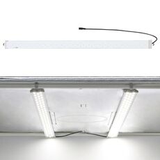 PULUZ 40W 4250LM 78 LED SMD 5730 5500K Base in alluminio Pannello luminoso per tenda da studio da 80 cm