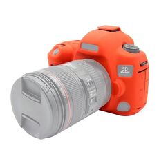 Custodia protettiva in silicone morbido PULUZ per Canon EOS 5D Mark IV (rossa)