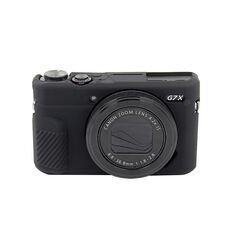 Custodia protettiva in silicone morbido PULUZ per Canon EOS G7 X Mark II (nera)