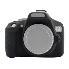 Custodia protettiva in silicone morbido PULUZ per Canon EOS 1300D / 1500D (nera)