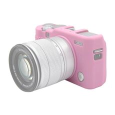 Custodia protettiva in silicone morbido PULUZ per FUJIFILM X-A3 / X-A10 (rosa)