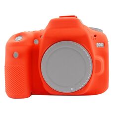 Custodia protettiva in silicone morbido PULUZ per Canon EOS 90D (rossa)