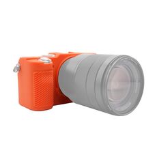 Custodia protettiva in silicone morbido PULIUZ per SONY A7C / ILCE-7C (arancione)