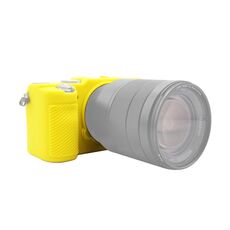 Custodia protettiva in silicone morbido PULIUZ per Sony A7C / ILCE-7C (giallo)