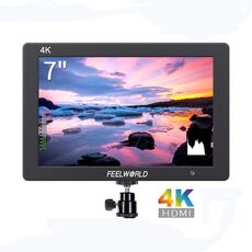 FEELWORLD T7 7 pollici IPS 1920x1200 HDMI su videocamera Supporto monitor da campo 4K Input Output Video Monitor