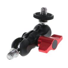 SLR Camera Camera Magic Brack Bracket Hot Shoe Head Head Doppia Palla Gimbal Mano Gimbal Big Pea Clip Monitors Staffa