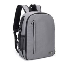 Zaino della fotografia per fotocamera digitale della spalla di Caden Borsa per fotografia di nylon all'aperto (borsa piccola grigia)