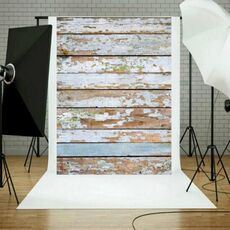 Photo Studio Prop Wood Grain Background Cloth, dimensioni: 1.5 m x 2.1 m (151)