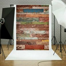 Tessuto per fondali in grana di legno per studio fotografico, dimensioni: 1,5 m x 2,1 m (0041)