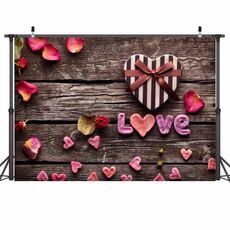 2,1 m x 1,5 m San Valentino Personality Photo Photography Background Cloth (037)