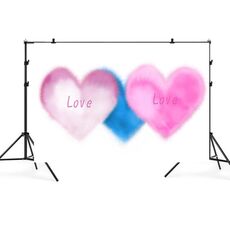 2.1m x 1.5m San Valentino Photo Party Layout Puntelli Fotografia Sfondo Panno (003)