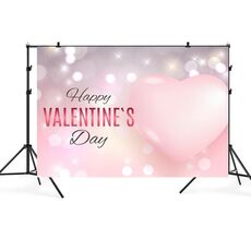 2.1 m x 1.5 m San Valentino Photo Party Layout Puntelli Fotografia Sfondo Panno (010)