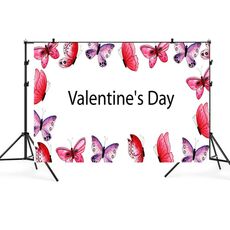 2.1 m x 1.5 m San Valentino Photo Party Layout Puntelli Fotografia Sfondo Panno (012)