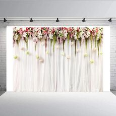 2.1m x 1.5m Simulazione della parete del fiore Matrimonio Tema della festa Disposizione della fotografia Panno di sfondo (W092)