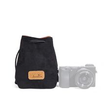 S.C.COTTON Liner Protezione digitale antiurto Borsa per obiettivo SLR portatile Borsa per fotocamera singola micro Square Black S