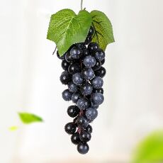 4 grappoli 60 uva nera simulazione frutta simulazione uva in PVC con crema uva sparare puntelli