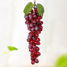 2 grappoli 85 uva rossa simulazione frutta simulazione uva PVC con crema uva sparare puntelli