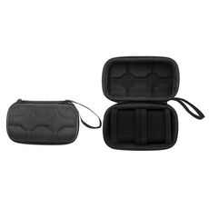 Scatola portaoggetti portatile in EVA rigida per orologi, gioielli, orologi, antipolvere, specifiche: 2 griglie 16x8,5x7 cm