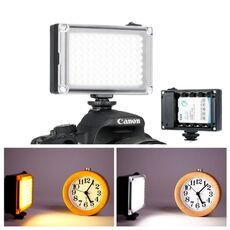 Ulanzi FT-96 LED Fotografia Luce video Fotocamera SLR Ripresa di notizie Registrazione DV Intervista Luce di riempimento
