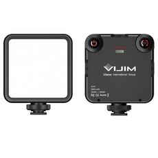 VIJIM VL81 Portable Tre scarpe fredde e calde Doppia temperatura di colore Luce di riempimento Ripresa luce di registrazione