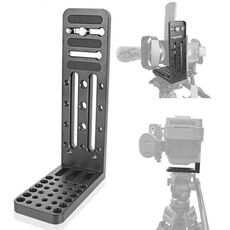 BEXIN L130C Piastra a sgancio rapido per treppiede idraulico pan / tilt verticale a forma di L per DJI RONIN-S Gimbal