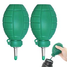2 PCS SLR Obiettivo della fotocamera Clean Air Blow Ball Blow Dust Ball