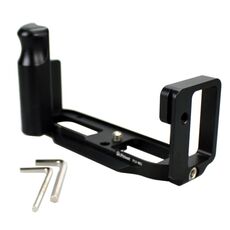 PIÙ FITTEST FLS-RX1 Supporto base per staffa a piastra a sgancio rapido verticale per Sony RX1 (nero)