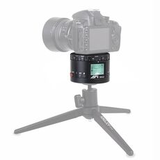 MA2 Supporto per fotocamera LCD con fotografia a stella ritardata a rotazione a 360 gradi per reflex e fotocamere digitali con fotografia time-lapse (nero)