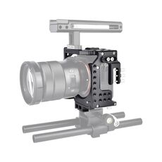 YELANGU CA7 YLG0908A-A01 Stabilizzatore a gabbia per videocamera per Sony A7K (nero)