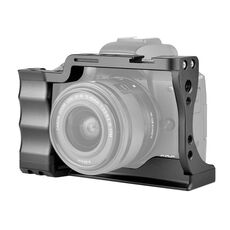 YELANGU C14-A YLG0714A-A Stabilizzatore a gabbia per videocamera con impugnatura per Canon EOS M50 (nero)