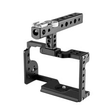 YELANGU C17 YLG0913A Stabilizzatore a gabbia per videocamera con maniglia per Sony A6600 (nero)