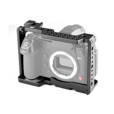YELANGU C18 YLG0915A-A Stabilizzatore a gabbia per videocamera per Panasonic Lumix DC-S1H / DC-S1 / DC-S1R (nero)