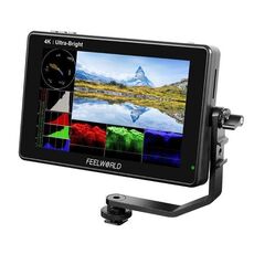 FEELWORLD LUT7 1920x1200 2200 nits Schermo IPS da 7 pollici Monitor da campo HDMI 4K Touch Screen