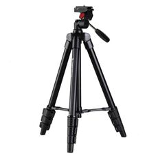 Fotopro DIGI-3400 Regolabile 390mm-1190mm 2kg Carico Vite da 1/4 di pollice Testa tridimensionale Supporto per treppiede in lega di alluminio Supporto per supporto con borsa per il trasporto per macchina per schede e DSLR e fotocamera digitale DV