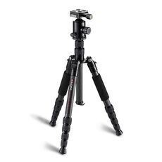 Treppiede portatile regolabile TRIOPO T259G + Q2 in fibra di carbonio con testa a sfera Q-2 per fotocamera SLR