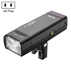 GODOX AD200 Pocket Pocket Light Light TTL HSS 2.4G Wireless X System System Flash Flash Speedlight (spina USA)