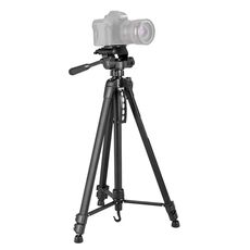 Weifeng WT-3560 3 sezioni Pieghevole Gambe in Live Broadcast Alloy in lega di alluminio Mount Tripod (nero)
