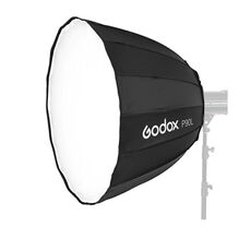 Diametro di Godox P90L Diametro 90 cm Diffusore del riflettore di Softbox Parabolico per Studio Speedlite Flash Softbox (nero)