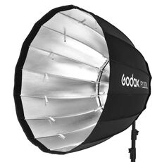 Godox P120L Diametro 120 centimetri Antenna Softbox riflettore diffusore per Studio Flash Speedlite Softbox (nero)